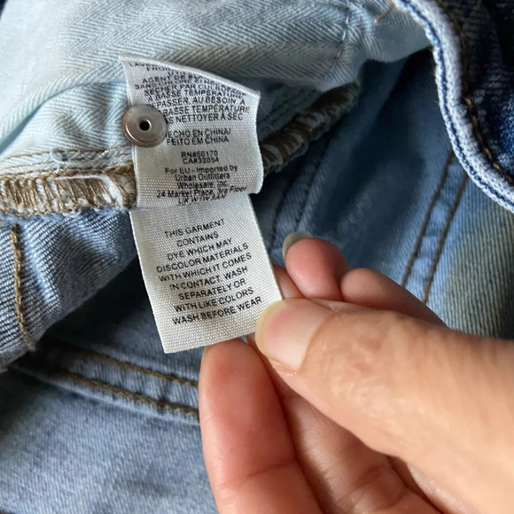 Free People mid rise cropped straight leg flare jeans Sz 30 - Picture 6 of 9